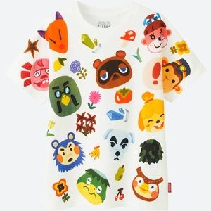 RARE Animal Crossing Nintendo x Uniqlo T-Shirt